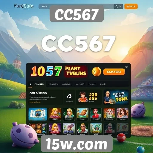 Design inovador do site CC567 atrai novos jogadores